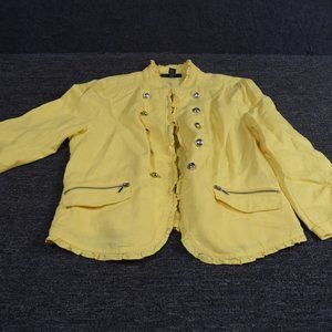I-N-C International Concepts Yellow Jacket-size XL